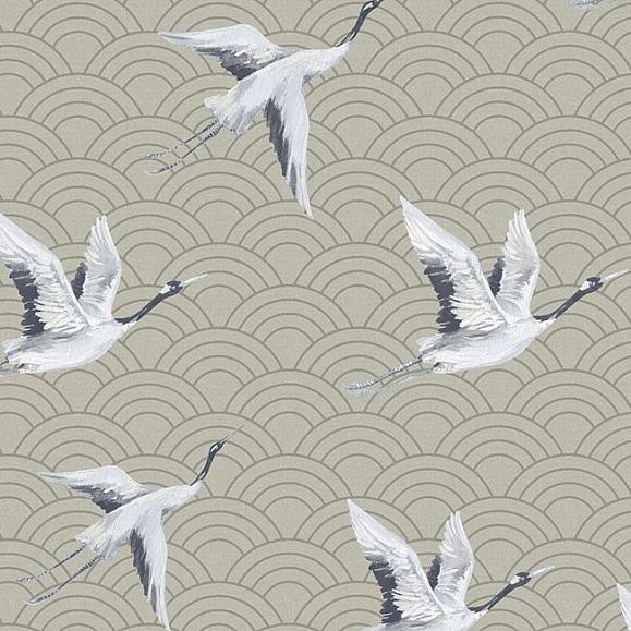 Обои KT-Exclusive DYW0011 Japanese Cranes