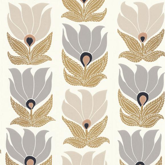 Обои Casamance 75690610 Dauphine Blanc/doré