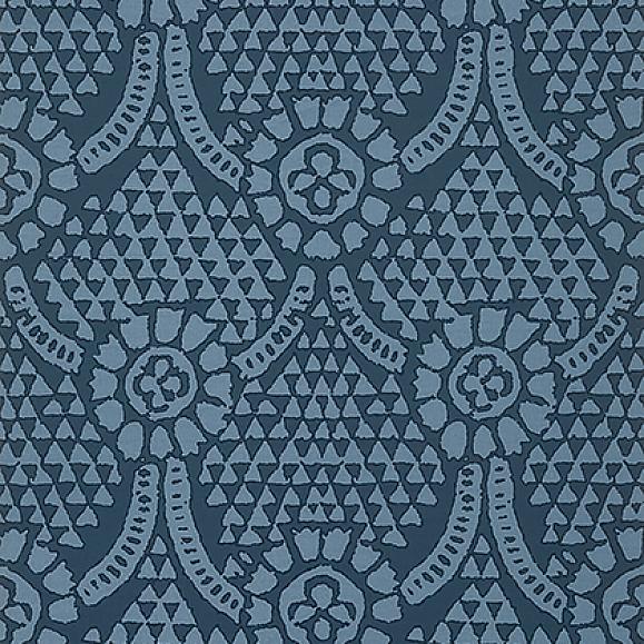 Обои Thibaut T14315 Chamomile Navy