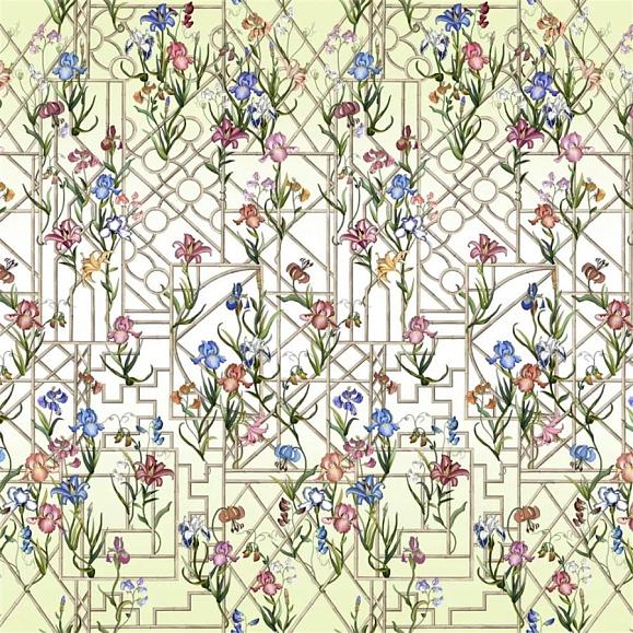 Панно Christian Lacroix PCL7053/01 Fretwork Garden Panoramic Citron
