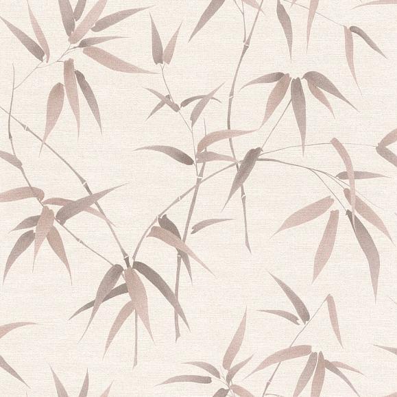 Обои Emil & Hugo 291390 Bamboo Cotton White-Powder