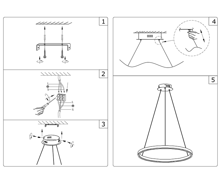 Подвесной светильник Kink Light Тор 08214,19A(3000K)