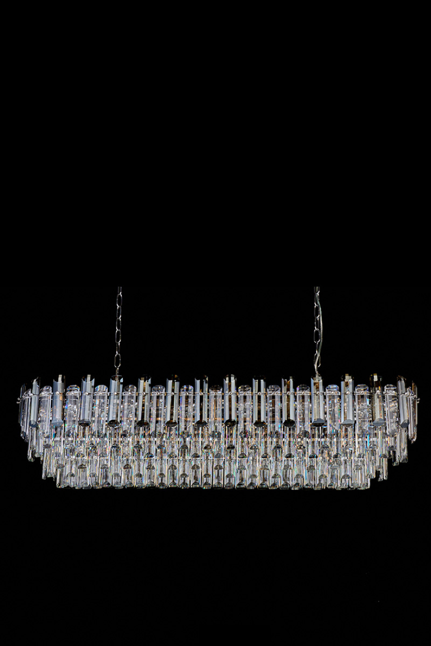 Подвесная люстра Jacqueline LE7161/1200L CH/GR