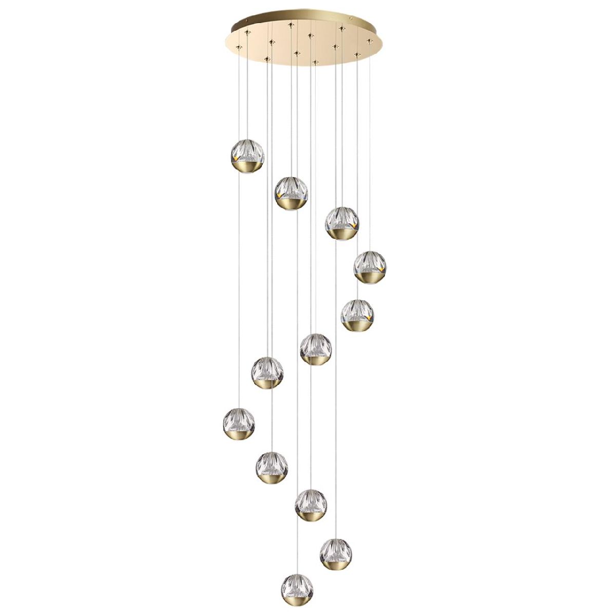 Каскадная люстра Odeon Light L-vision Sono 5101/60L