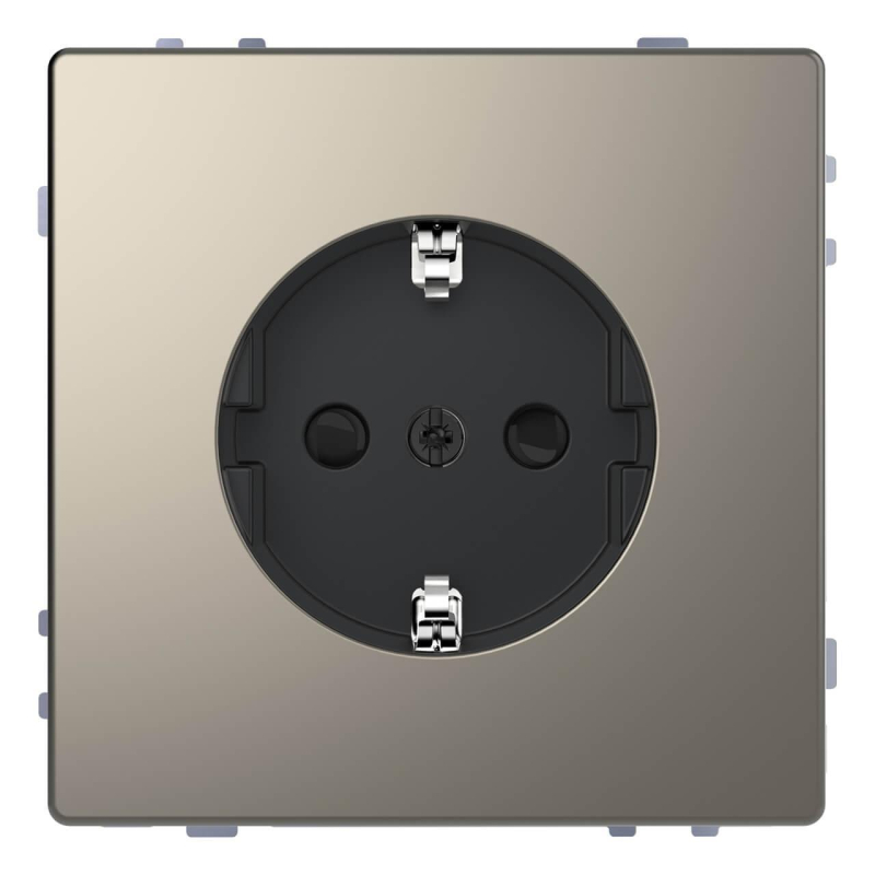 Розетка Schneider Electric Merten D-Life 16A с/з и шторками MTN2400-6050