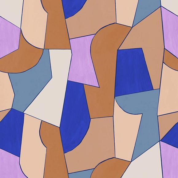 Панно Caselio 104764203 Abstraction Multicouleurs