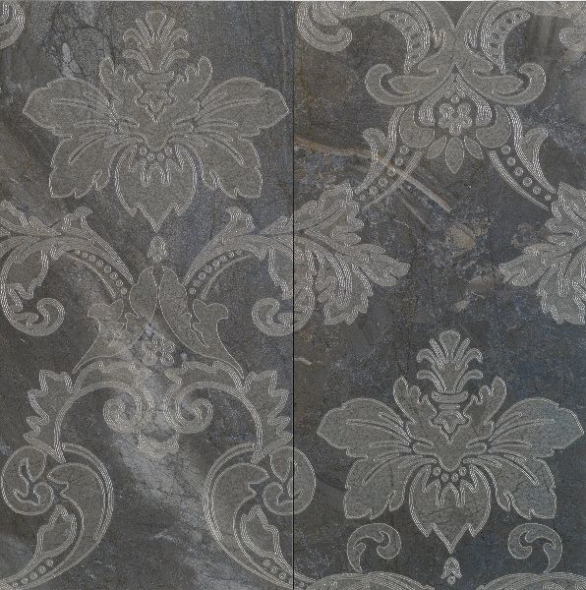 Decor Panello Damasco Black lap. 60х60