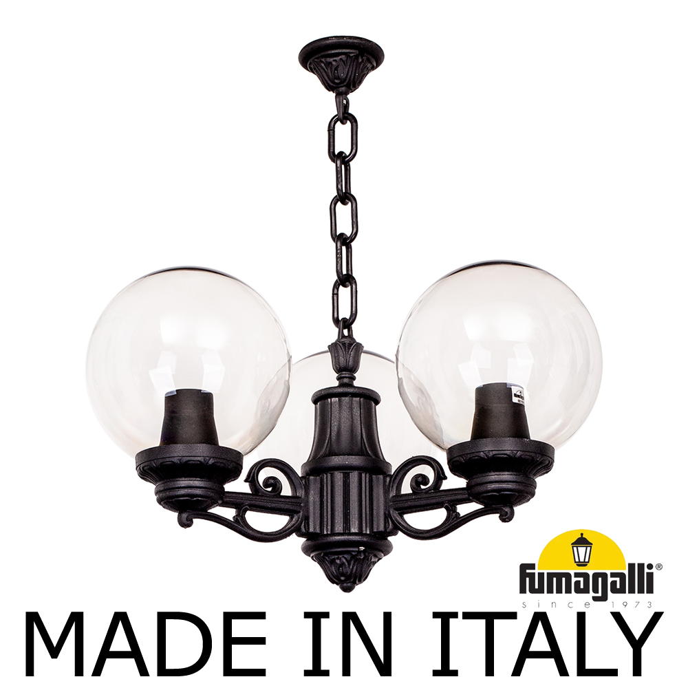 Уличный подвесной светильник Fumagalli Globe 250 G25.120.S30.AXF1R