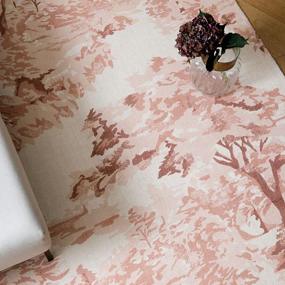 Ковер Ted Baker 162602 (140x200) Landscape Toile Light Pink 200 x 140 см
