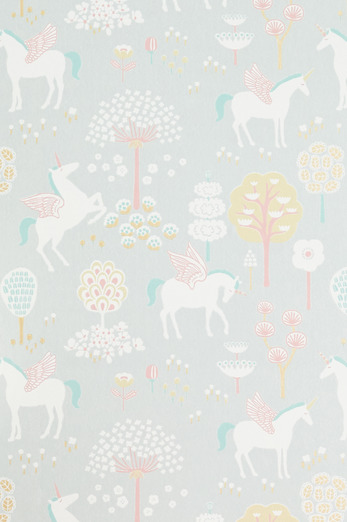 Обои Majvillan 116-01 True Unicorns Grey