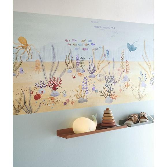 Бордюр Casadeco 200730073 Ocean Floor Multico