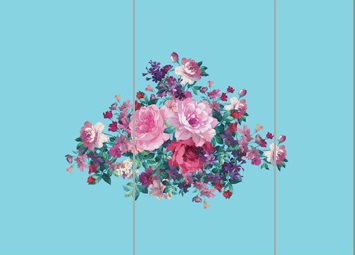 Панно Loymina V9 018 B-4 French bouquet