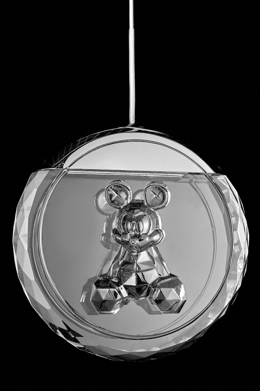 Подвесной светильник Mickey LE7714/1CL Black Chrome