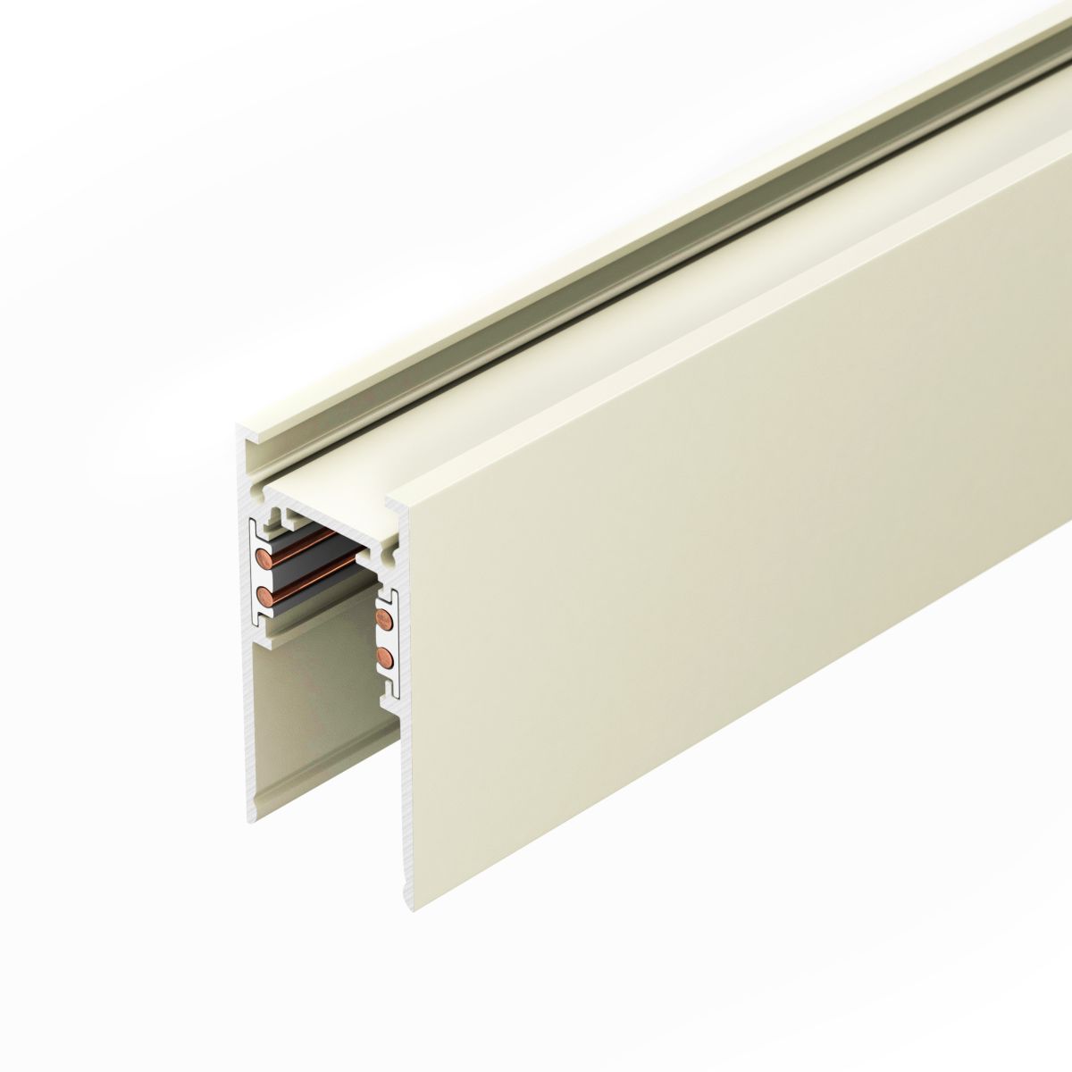 Шинопровод магнитный накладной Arlight MAG-ORIENT-COLOR-TRACK-2652-2000 (RAL1013) (IP20 Металл) 065744