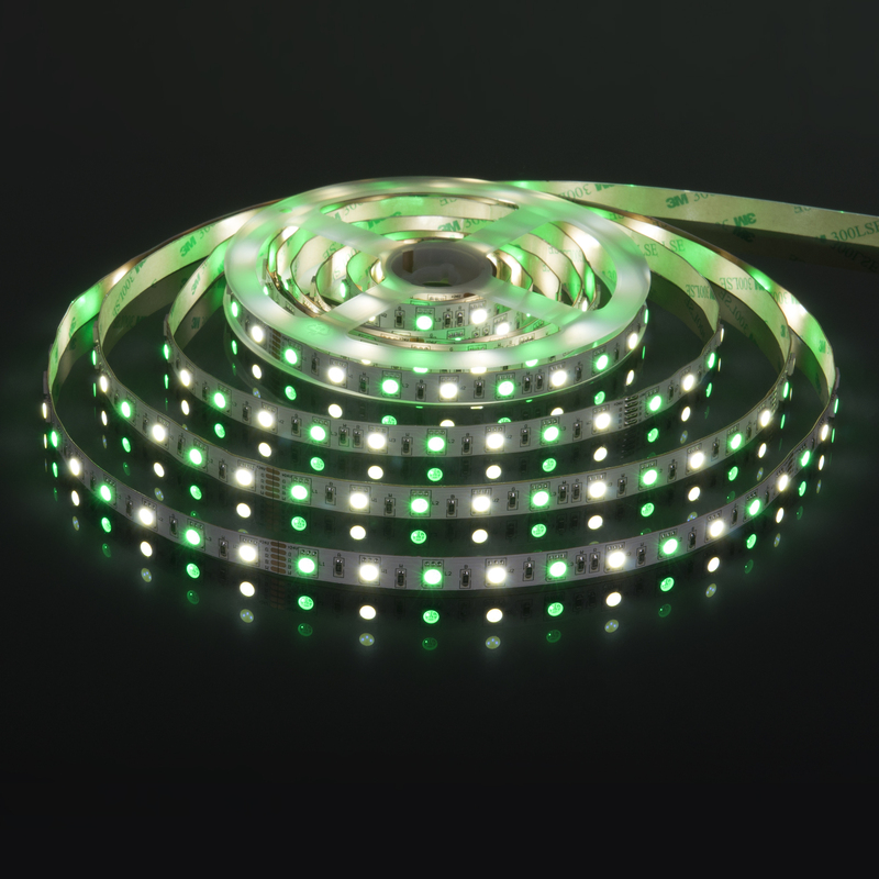 Светодиодная лента Elektrostandard 24V 14,4W 60Led 5050+5050 IP20 MIX RGB/холодный белый, 5м 4690389172274 a053731