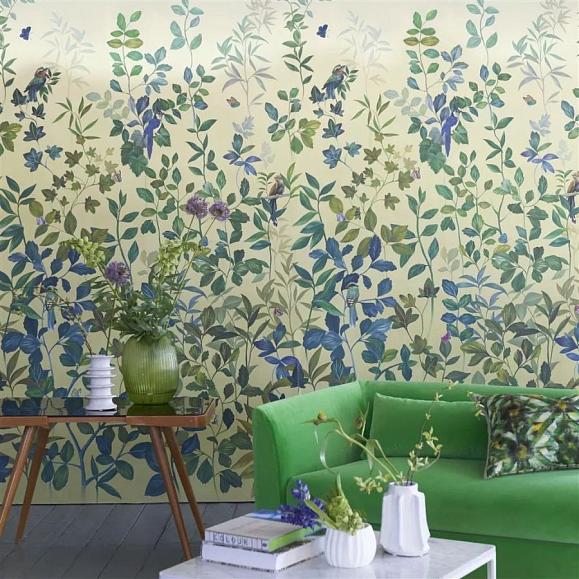 Панно Designers Guild PDG1171/01 Voliere Lemongrass