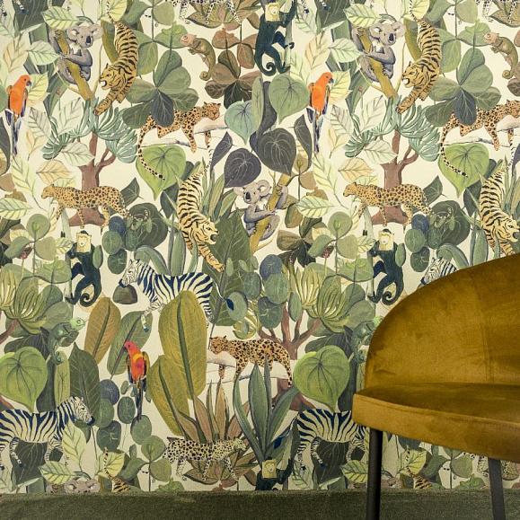 Обои Escolys Textiles (Bekaert) Jungle Nature Jungle Nature