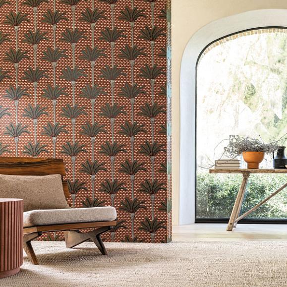 Обои Casamance 75240712 Atlas Terracotta