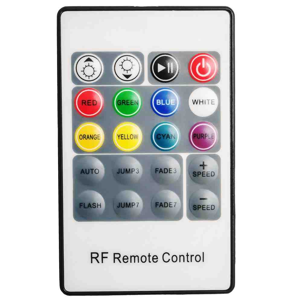 Мини-контроллер RGB Apeyron 12/24В 72/144Вт 3 канала*2 А RF пульт 04-18