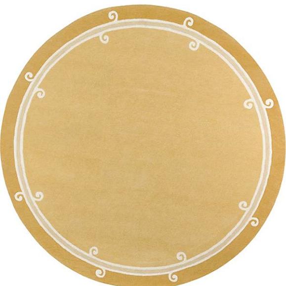 Ковер Toulemonde Bochart Syracuse round Jaune (D230) коллекции 2025