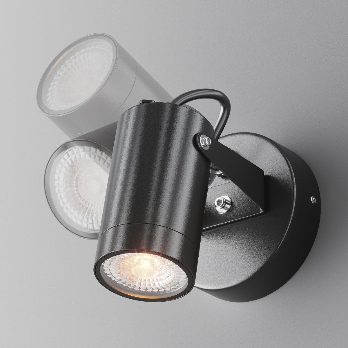 Уличный настенный светильник Maytoni Scope O025WL-01B