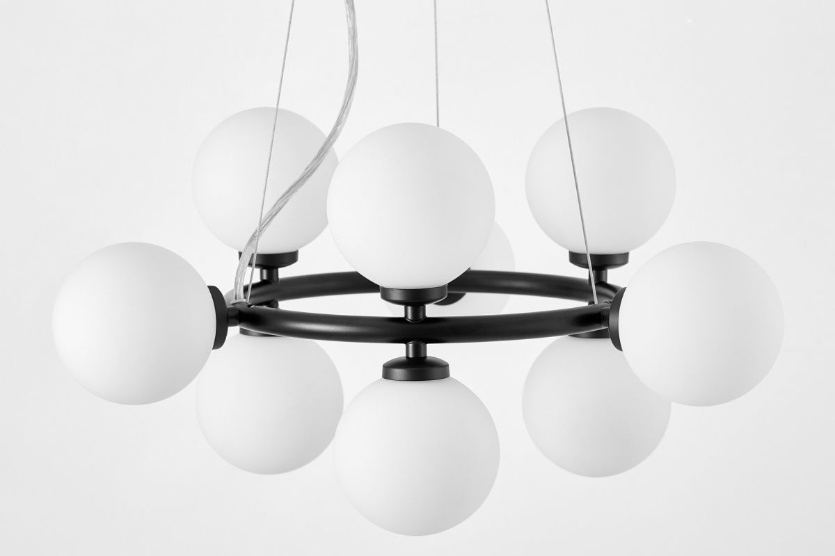 Подвесная люстра Lumina Deco Marsiada LDP 6033-9 BK