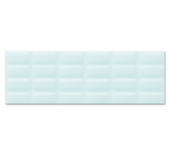 Настенная плитка Vivid Colours Mint Glossy Pillow Structure 25x75 (O-VVD-WTU081)