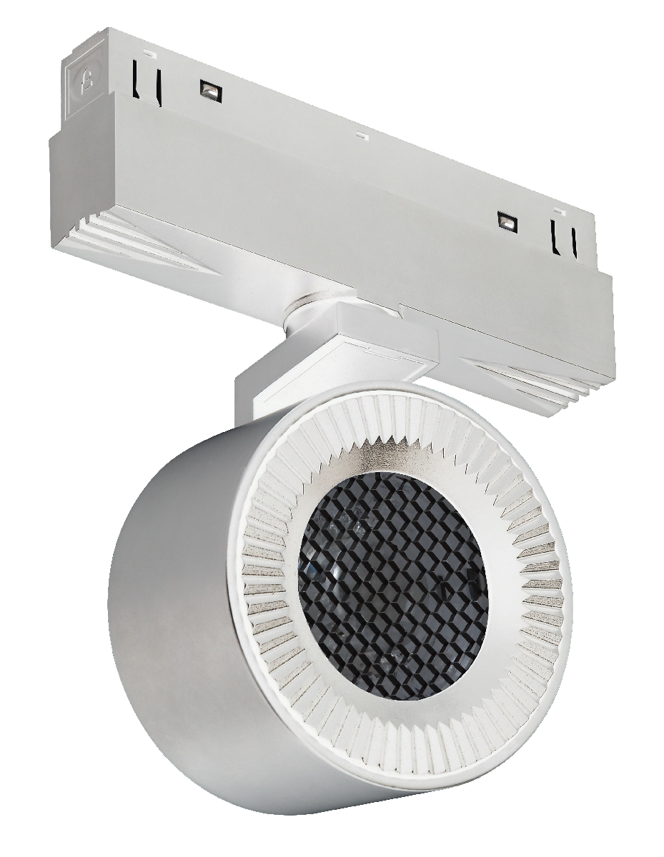 Трековый магнитный светильник iLedex Vision SMART 4822-010-D82-12W-38DG-WH (WALL WASHER)