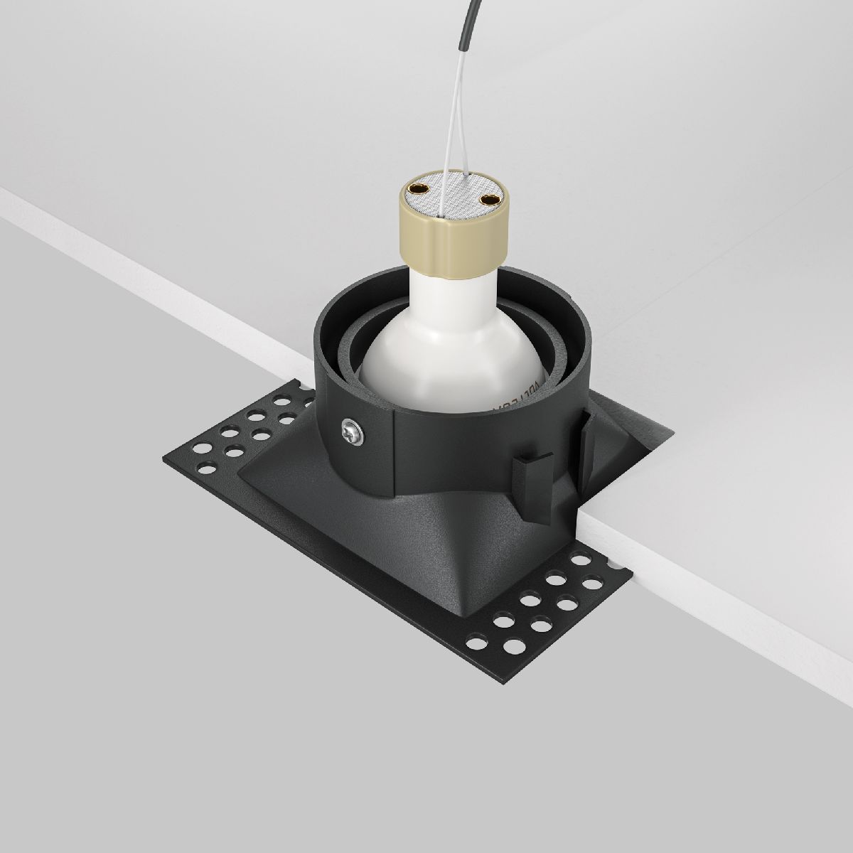 Встраиваемый светильник Maytoni Dot DL042-01-SQ-B