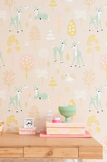 Обои Majvillan 125-03 Golden Woods Sweet Pink