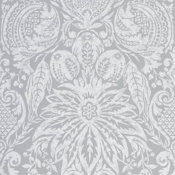 Обои Zoffany 312864 Mitford Damask Empire Grey
