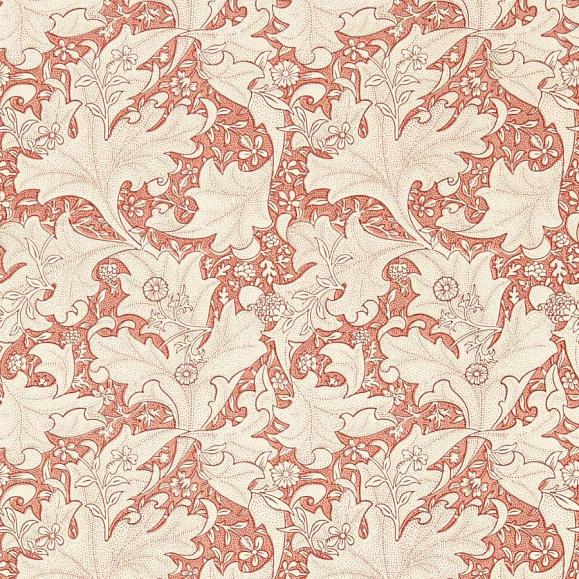 Обои Morris 217188 Wallflower Chrysanthemum Pink