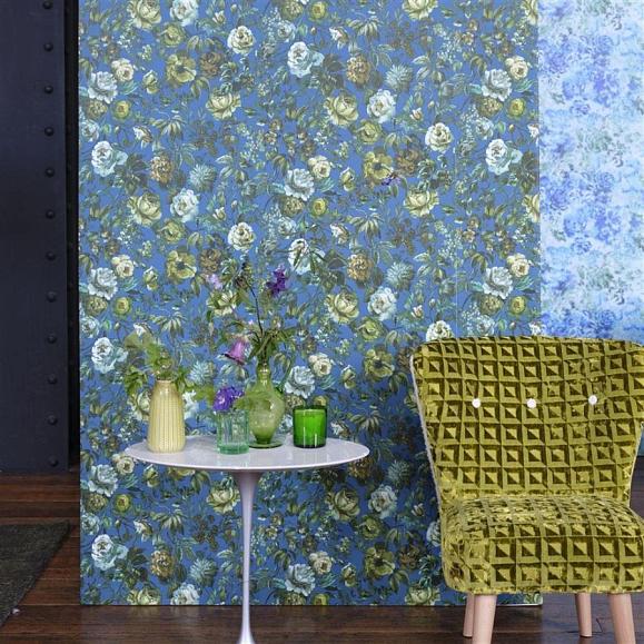 Обои Designers guild PDG1125/05 Mansur Cobalt