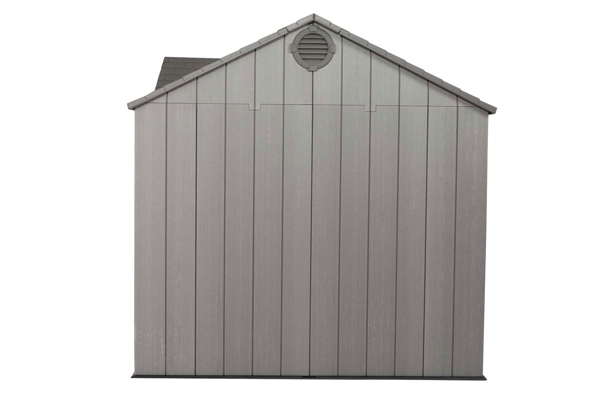 Сарай пластиковый WoodLook 15*8 DD