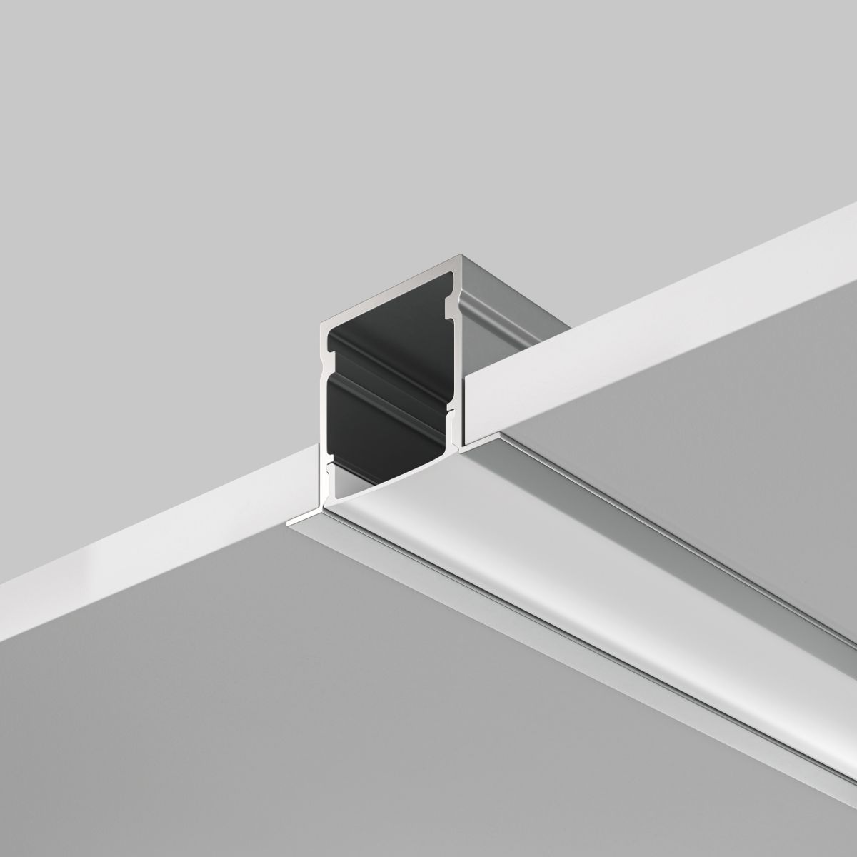 Профиль встраиваемый с накладным фланцем Maytoni Led Strip ALM-2720-S-2M 632017