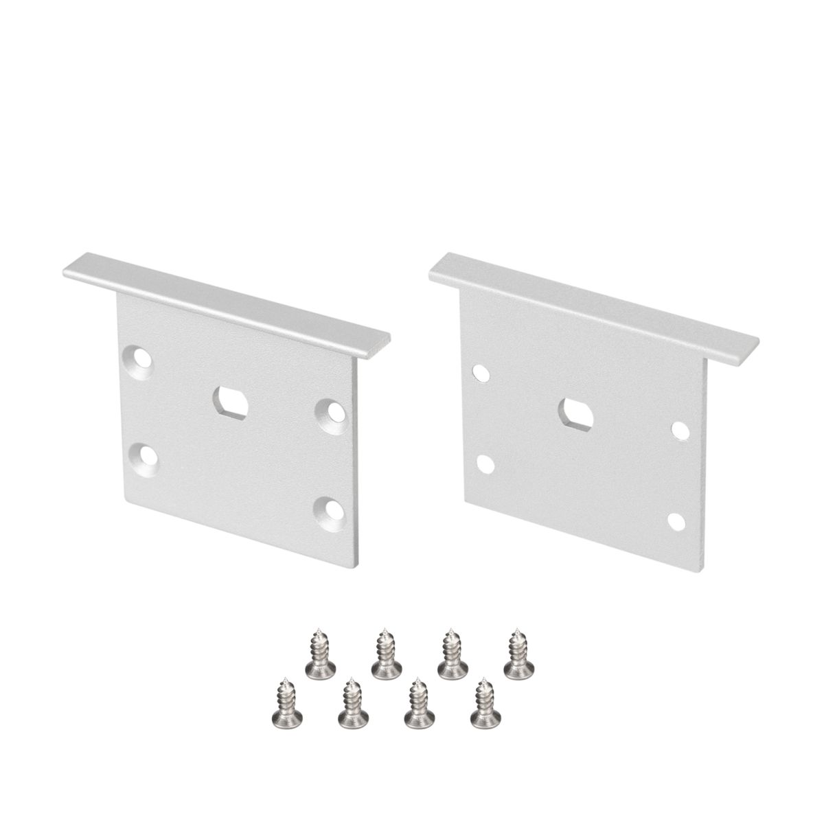 Заглушка Arlight LINIA45-F-TRAY с отверстием (Алюминий) 062740