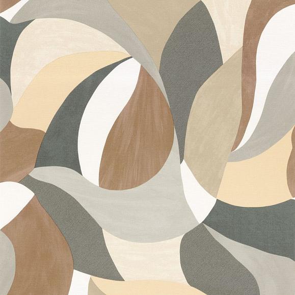 Обои Casamance 76200100 Mandorla Sable/gris cendré