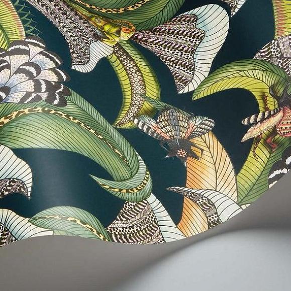 Обои Cole & Son 119/1007 Hoopoe Leaves