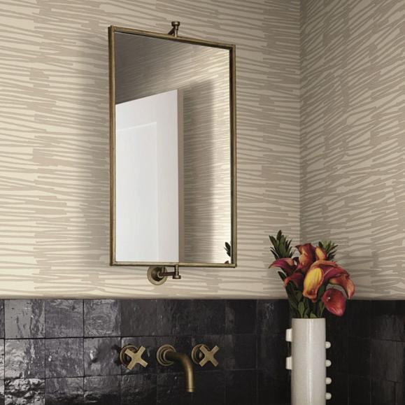Обои York AG2093 Nikki Chu Water Reed Thatch Linen/Silver