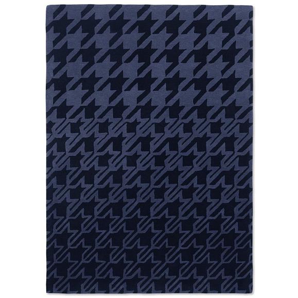 Ковер Ted Baker 162808 (140x200) Houndstooth Dark Blue 200 x 140 см