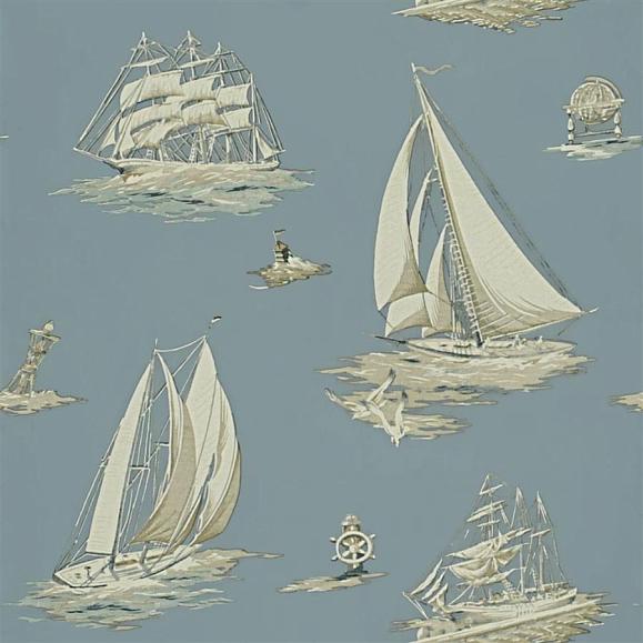 Обои Ralph Lauren PRL5024/02 Down Easter Boats Mist