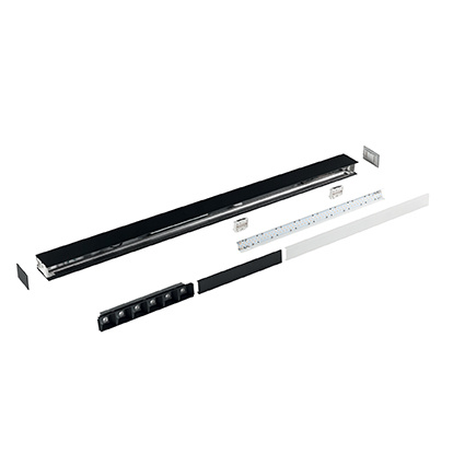 Подвесной светодиодный светильник Ideal Lux Fluo Bi-Emission 1800 3000K Aluminum 192727