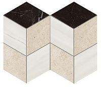 ATLAS CONCORDE MARVEL STONE Mosaico Esagono Geo Warm Lappato Лаппатированная
