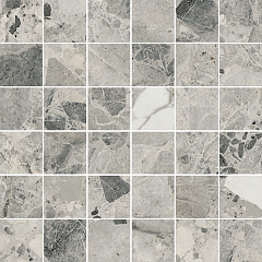 ITALON / ИТАЛОН CONTINUUM Stone Grey Mosaico Натуральный
