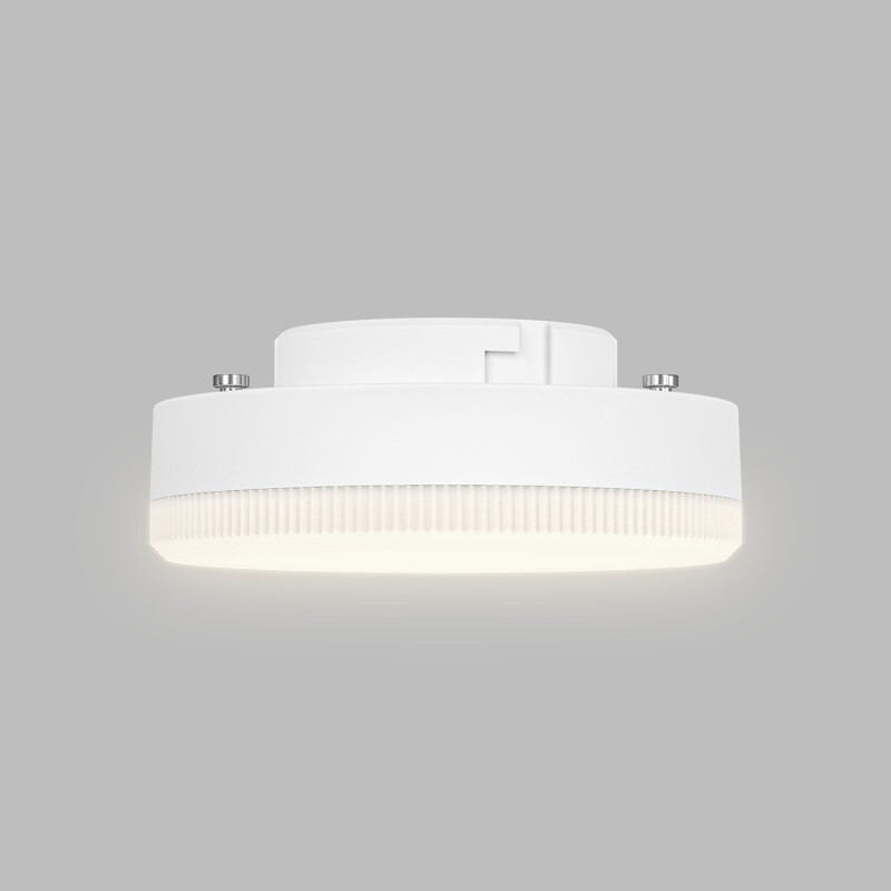 Лампа светодиодная Denkirs GX53 10 Вт IC 3000K 175–265В DK-GX53-10W-120-3K