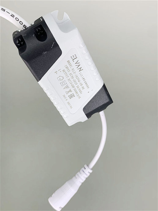 Встраиваемый светильник Elvan VLS-102SQ-6W-WH-Wh