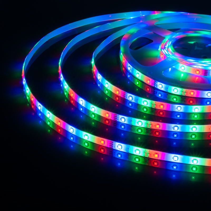 Светодиодная лента Elektrostandard 12V 4,8W 60Led 2835 IP65 RGB, 5м 4690389154928 a050579