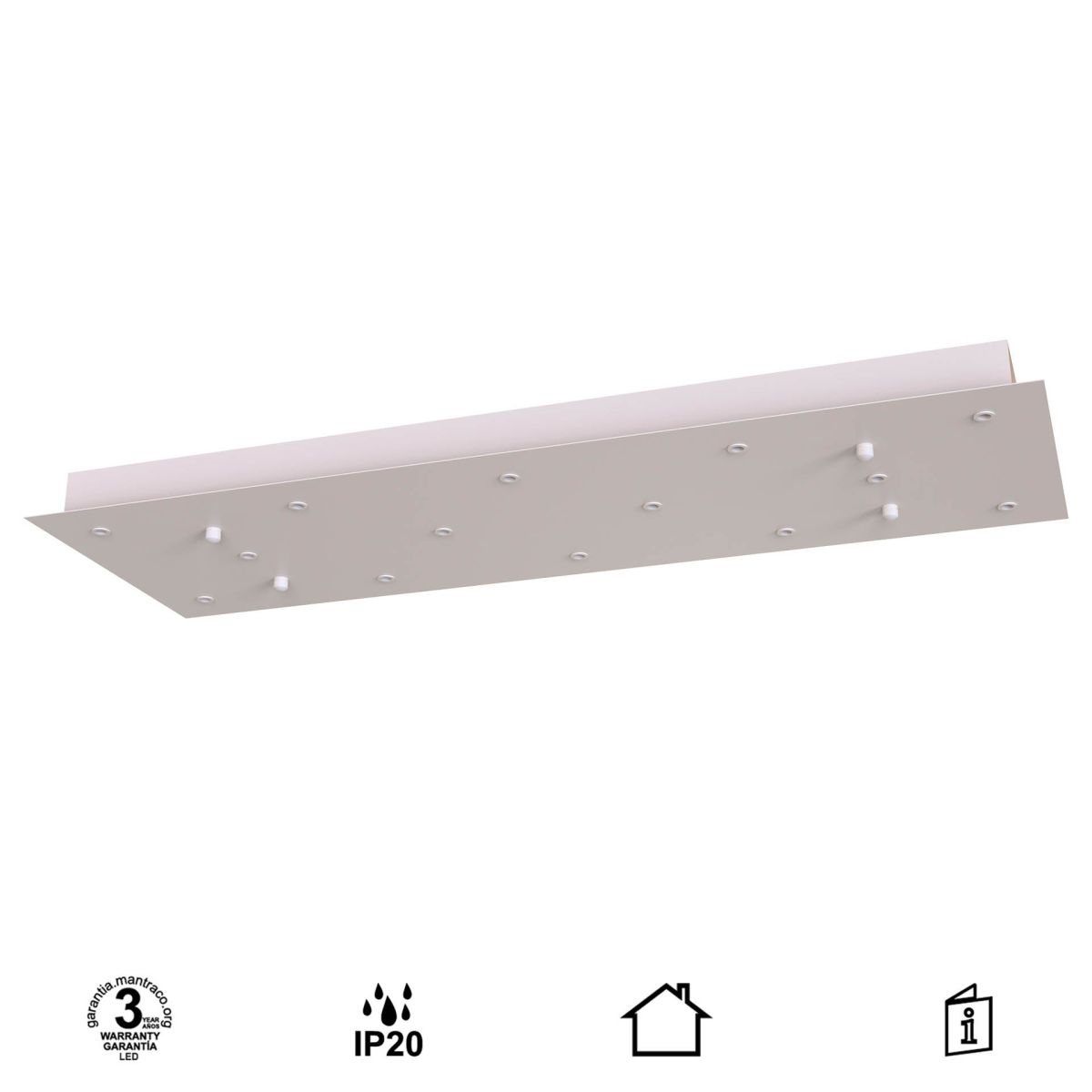 Основание потолочное 14L Mantra Modular Light Florones 9390