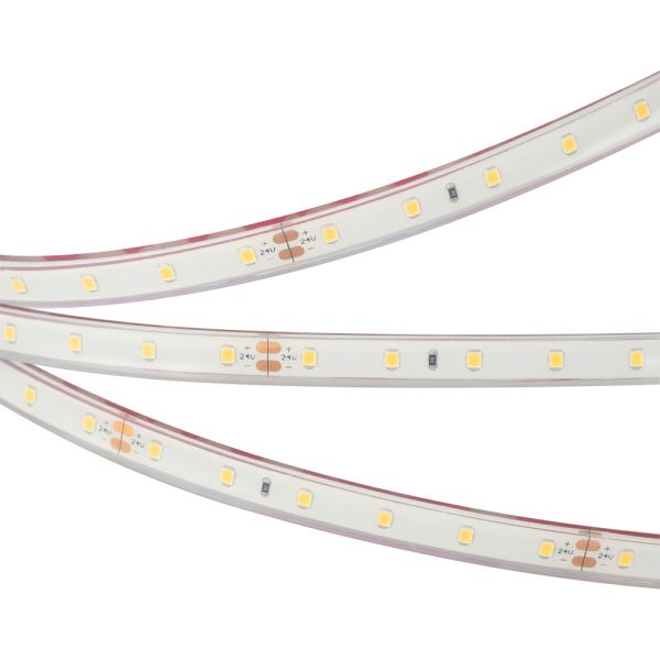 Светодиодная лента герметичная Arlight RTW-PFS-A60-11mm 24V White6000 (4.8 W/m, IP68, 2835, 5m) 034157