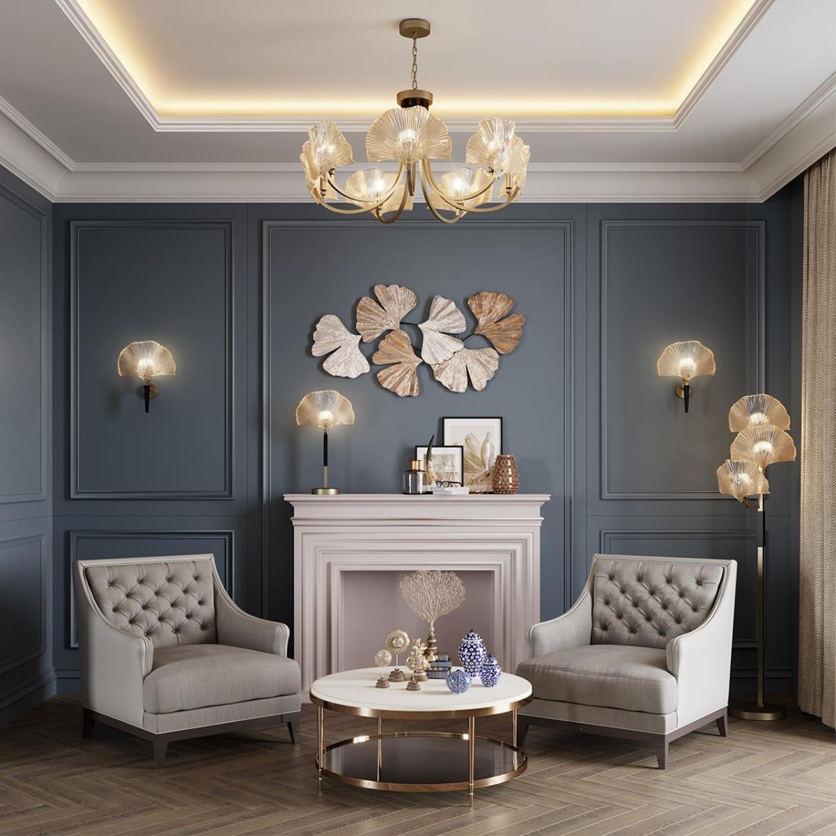 Настенный светильник Odeon Light Ventaglio 4870/1W